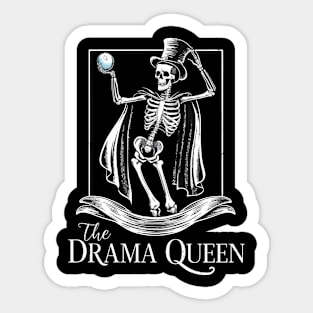 Funny Tarot Card : The Drama Queen Sticker